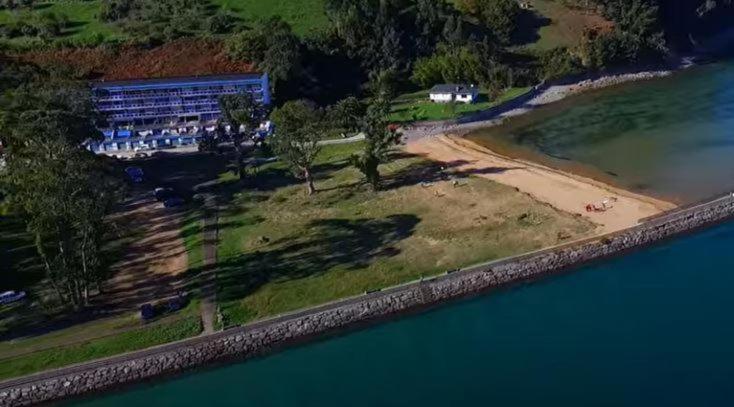 Playa Del Puntal I Villaviciosa Primera Linea Playa Exterior photo